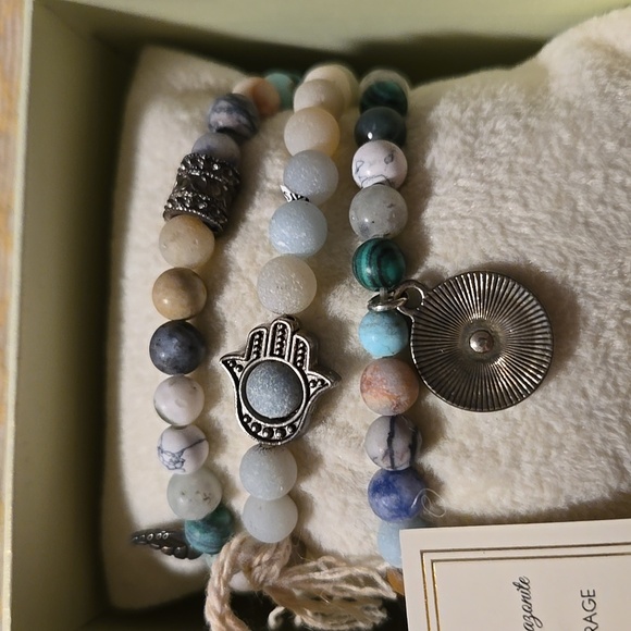 Arm Candy - Hamsa/Eye Stackable Bracelets - Picture 3 of 4